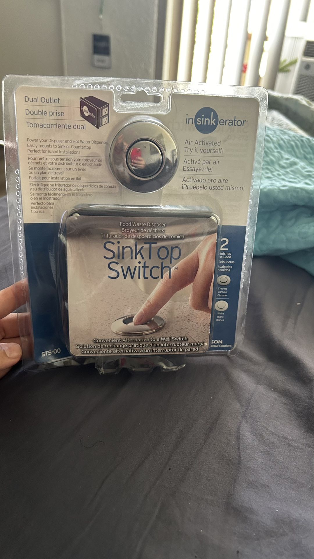 Garbage Disposal Air Switch Kit.. NEW!!