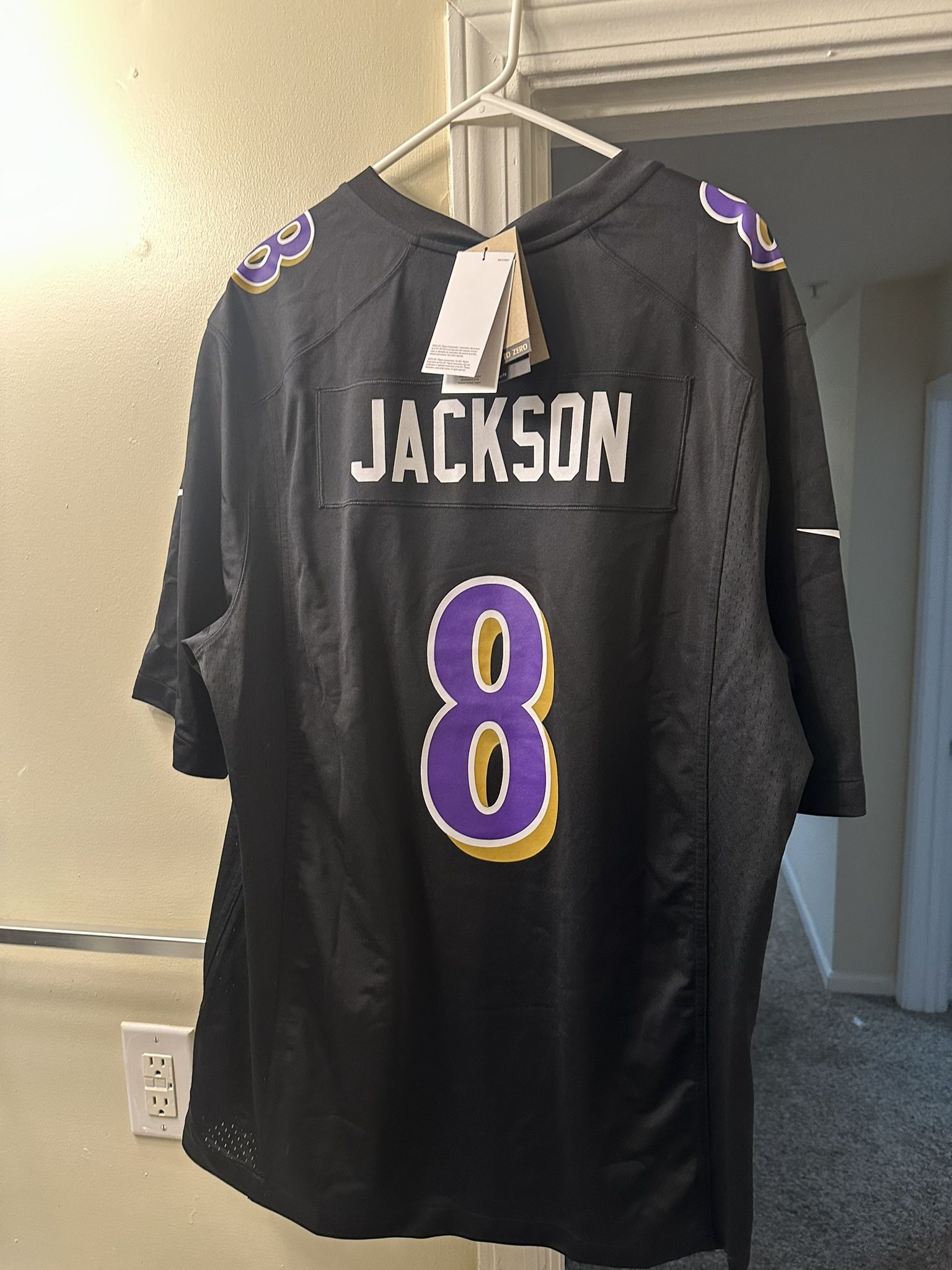 Brand New Lamar Jackson Jersey