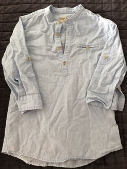 5 boy shirts linen, cotton $5 Each