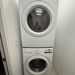 LG Stackable Front Load Washer & Dryer