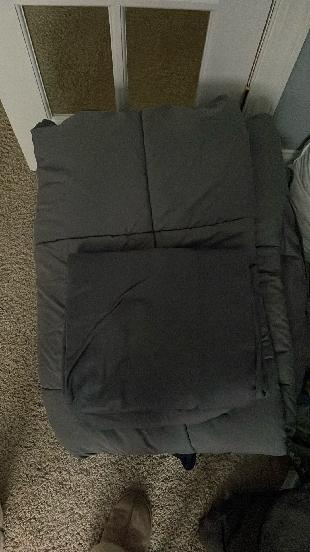 Twin XL comforter, and sheet set