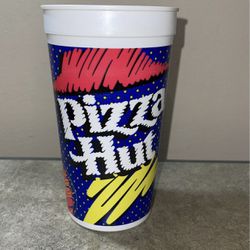 Pizza Hut Pepsi Vintage 90's Promo 32oz Tumbler Cup