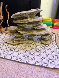 Stacked Slate Rock sculpture