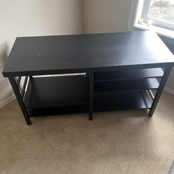 Black Tv Stand/coffee Table 