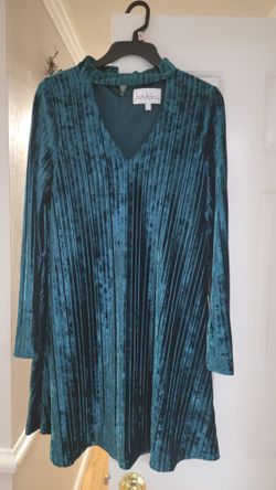 NWT NICOLE MiLLER EMERALD ChRISTMAS DRESS