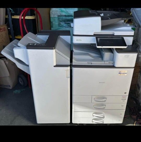 Ricoh MP C4504ex Color Copier, Network Printer, Fax, Network Scan, Finisher