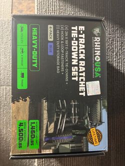 E track straps new in box
