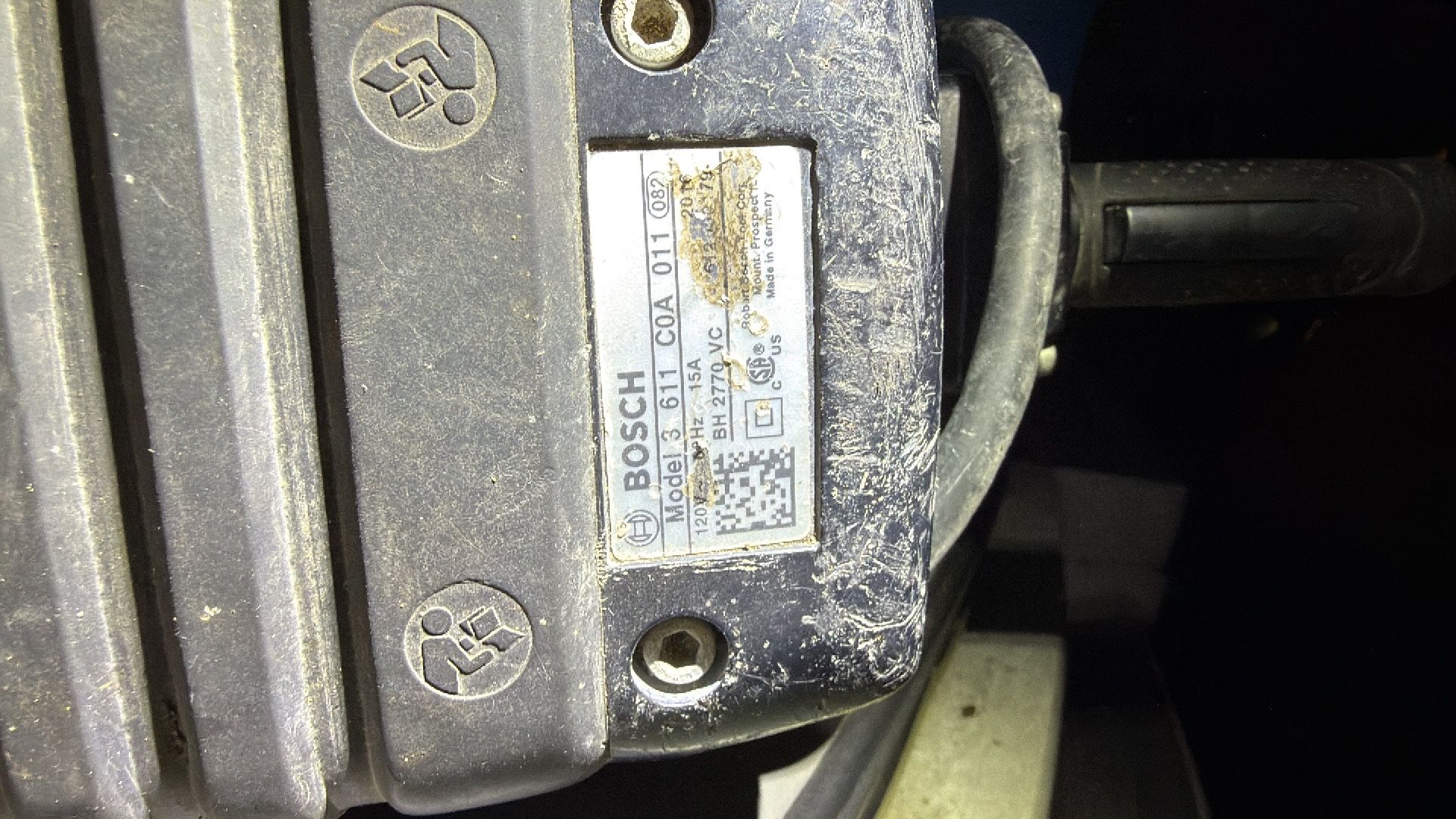 Bosch Brute Turbo 15 AMP