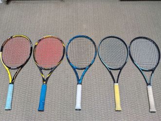 Tennis Rackets - Wilson & Babolat