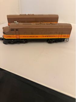 Lionel #2363 Illinois Central AB Diesel Locomotive Set C-6 Very Good Condition