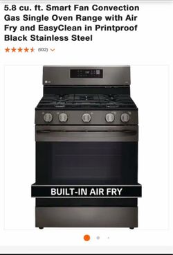 LG stove NEW SEALED