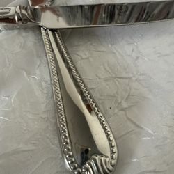 Lenox Set of 8 Stainless Steel Butter Knives Flatware Dinnerware NEW