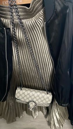 Small Monogram Chain Crossbody Bag