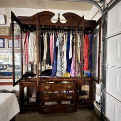 wardrobe—it is currently in the garage