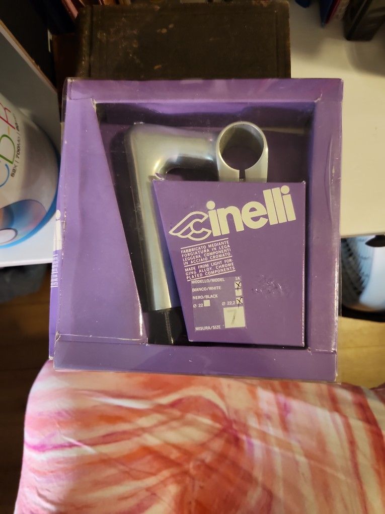 Cinelli, Vintage, 1A Stem For Italian Road Or Racing Bike