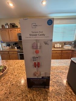 Mainstays Tension Rod Shower Caddy
