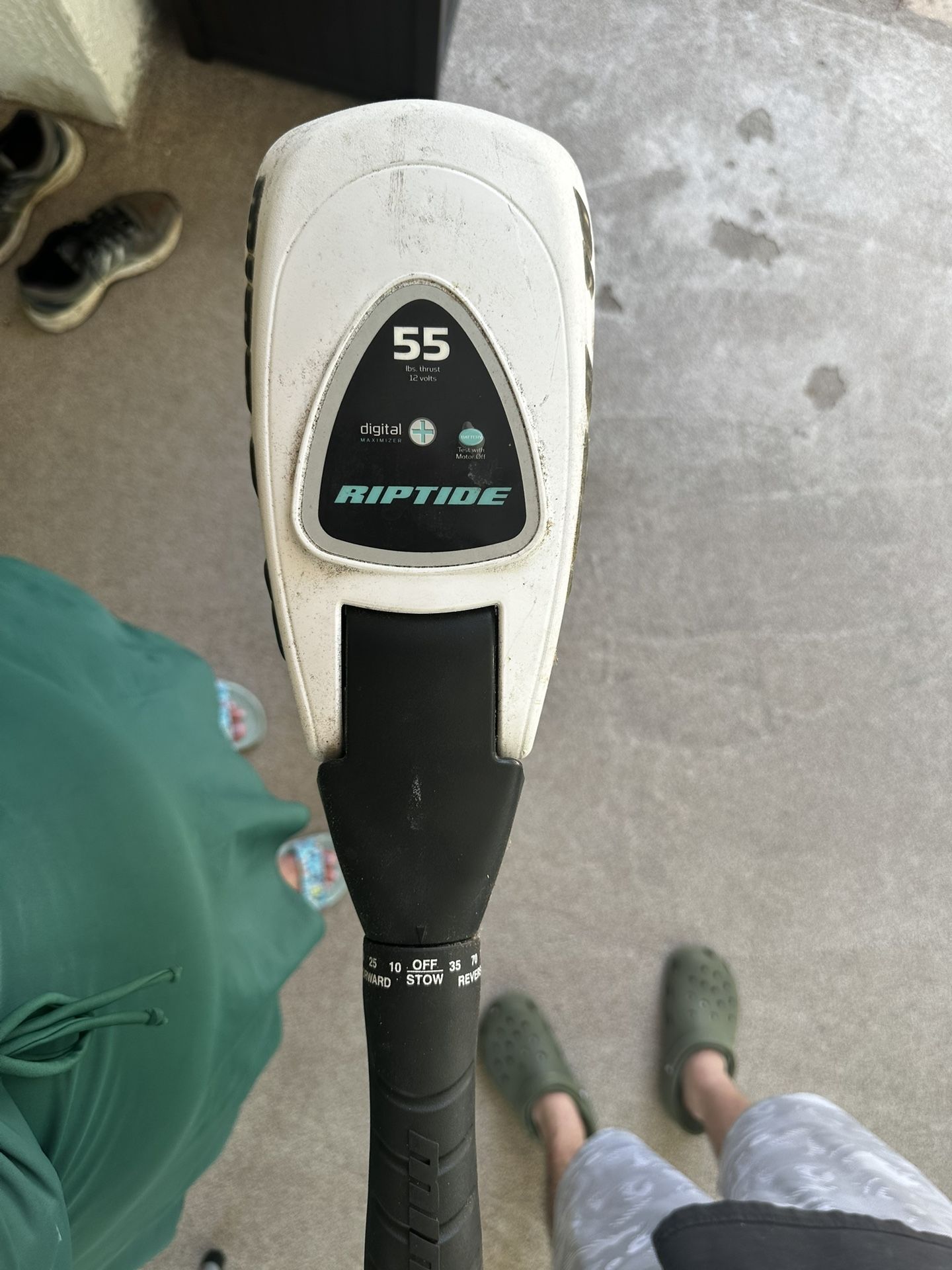 Mini Kota Riptide Transom-Mount Trolling Motor