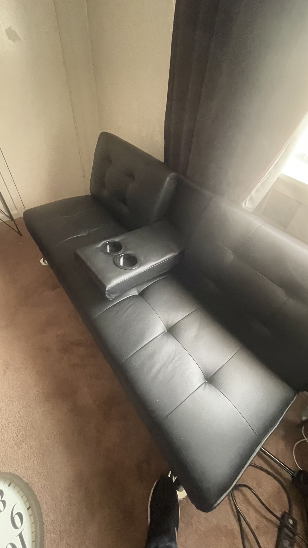 Black Futon Couch