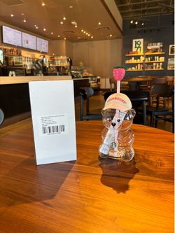 Starbucks Pink Bear Cups
