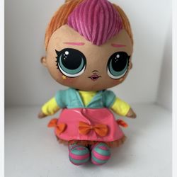 LOL Surprise Neon Q.T. Large Huggable 14" Plush Doll