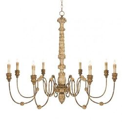 WEATHERED LENA CHANDELIER