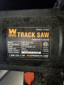 WEN Track Saw - Like New / Low Use