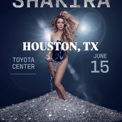 SHAKIRA HOUSTON CONCERT TICKETS 
