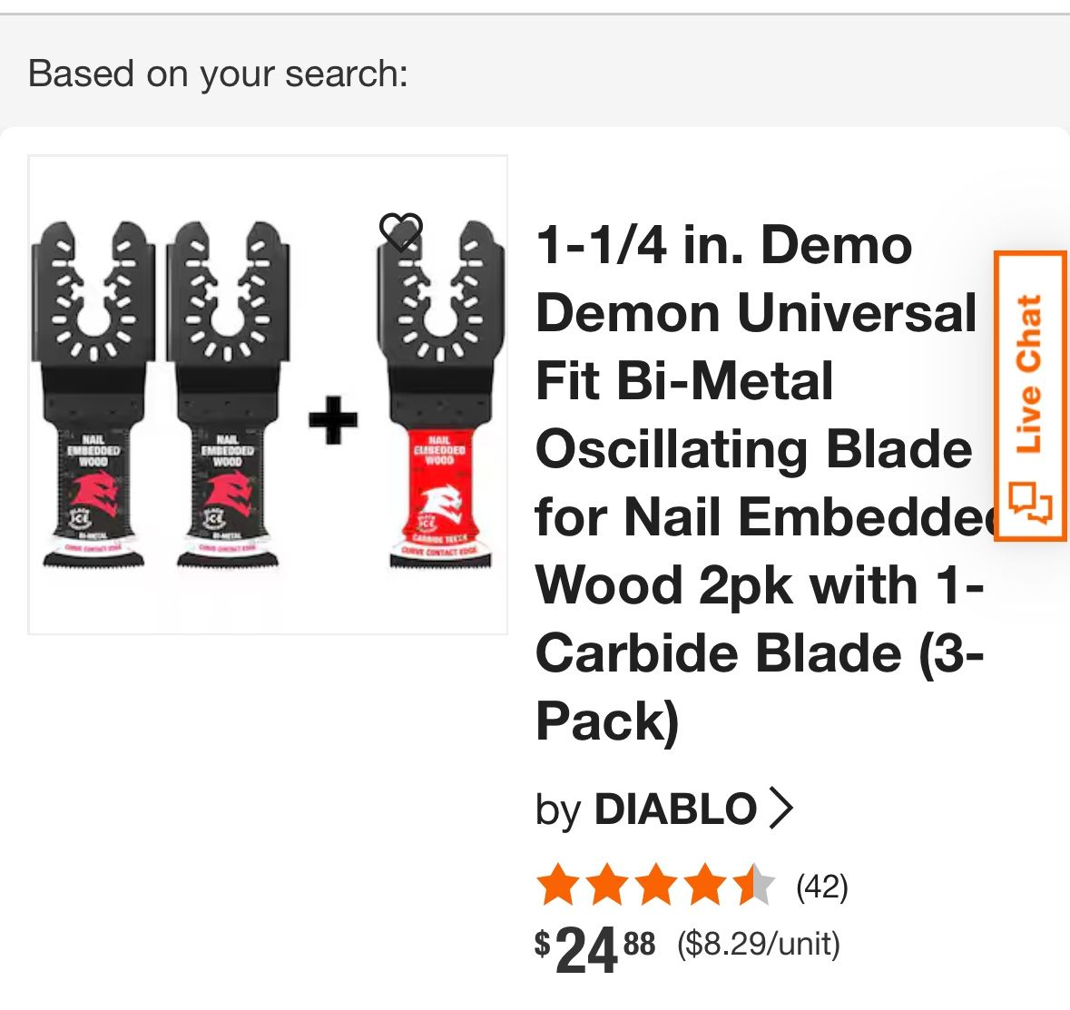 Oscillating Blades For Multi- Tool