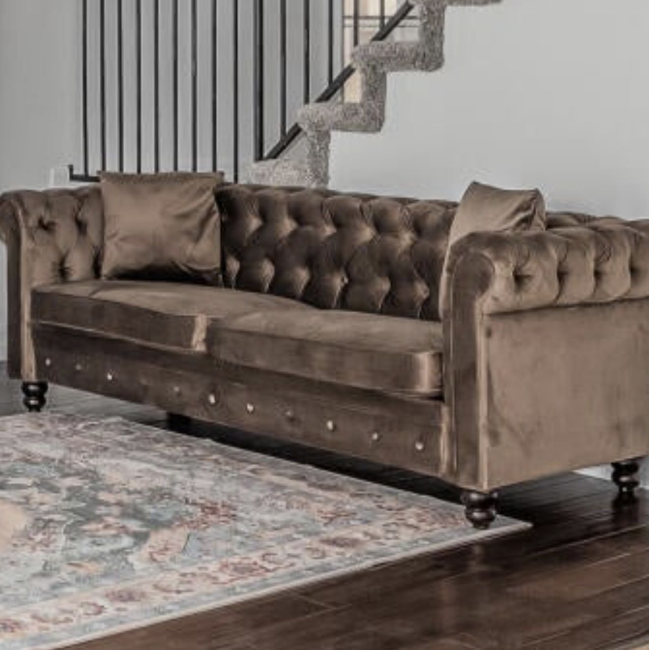 Modern Victorian Couch