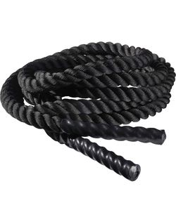 Black Battle Rope Exercise Training Rope
