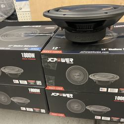 12” Shallow Subwoofers.. Brand New 