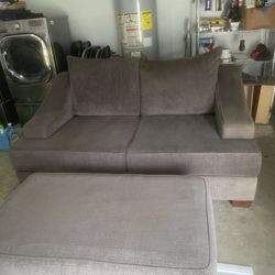 Love Seat And Ottoman