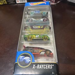 New 2016 HOT WHEELS  5-Pack X-RACERS 1:64