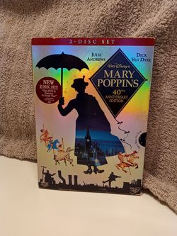 Mary Poppins. 40th Anniversary Edition 2 Disc set Great Condition