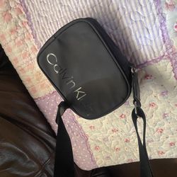 Black Calvin Klein Bag Thingy 