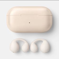 Open-Ear Jewelry Earbuds - heyday™ Stone White: True Wireless USB-C Earbuds