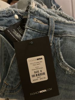 Fashion Nova Jeans Size 0