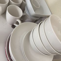 Plates bowls cup set