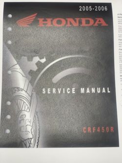 2005-2006 Honda Crf450r