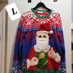 Christmas Ugly Sweater Size L