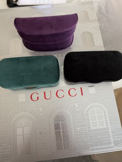 New Gucci Sunglasses Holders $15 each, 3 for $40