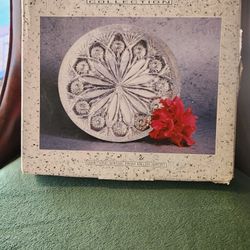 Irena Collection Crystal Cake Plate 11.5"