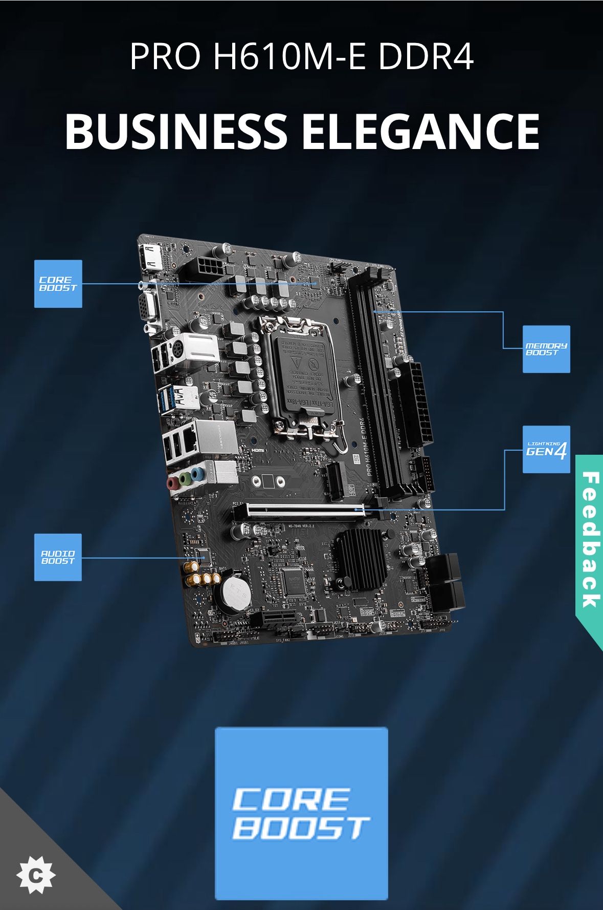 PRO H610M-E And 32GB Of DDR4 Ram