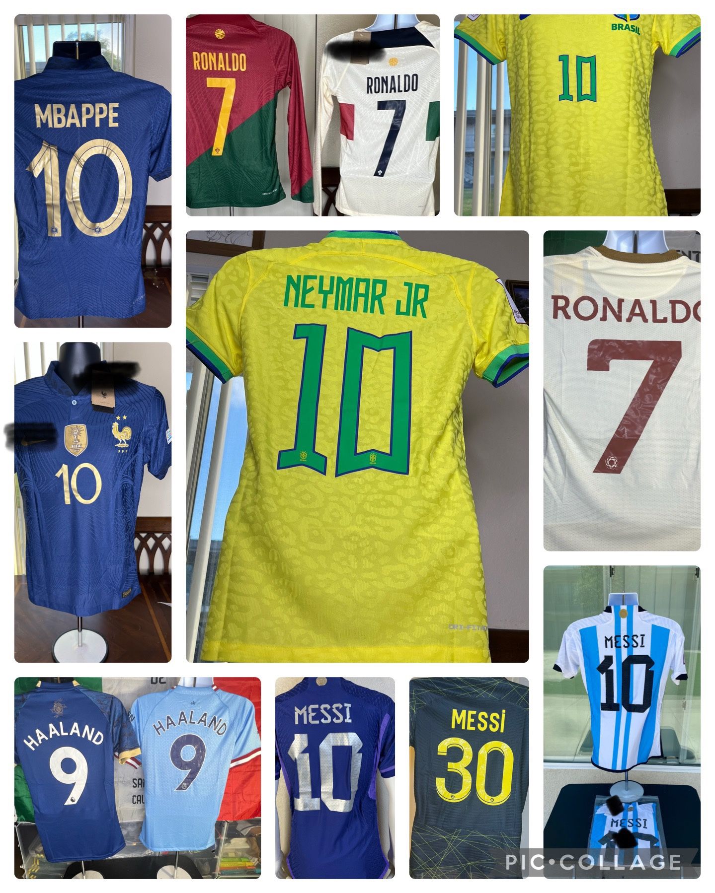 Soccer jersey jerseys Messi player version,Brazil Argentina France