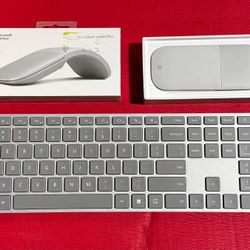 Microsoft Surface Arc Mouse and keyboard Wireless bluetooth Open Box