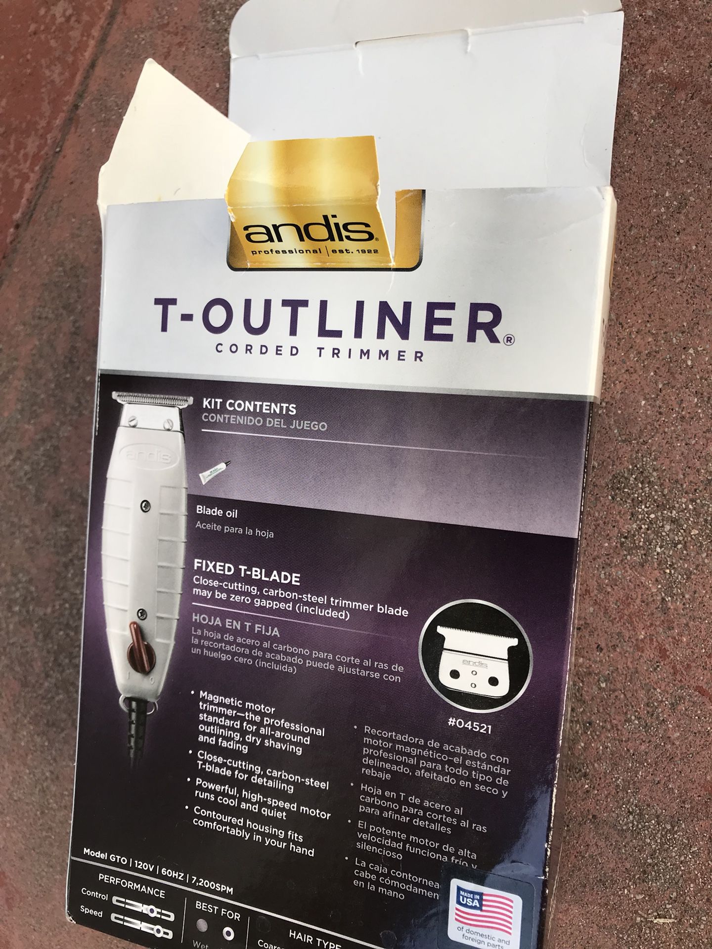 Andis trimmer almost free $20