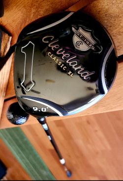 Cleveland⛳️Classic Xl Men's "Left Handed" Driver🔥9.0 Degree's With Japanese Miyazaki Stiff Flex Shaft...🌟