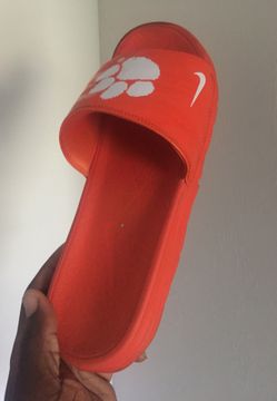 Clemson Nike Slides