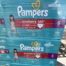 Pampers Cruisers 360 100ct Size 5 