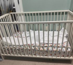 Used IKEA crib including mattress
